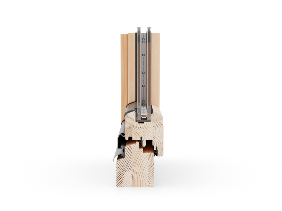 NATURO 68 Holzfenster