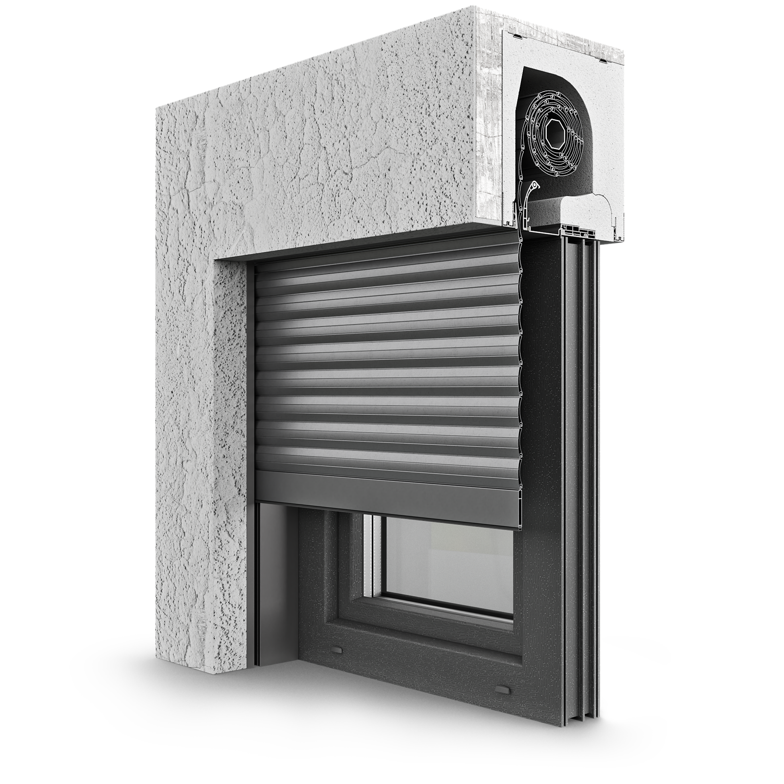 Styroterm SKB Aufsatz-Rollladen